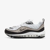Nike Air Max 98 Women's Shoe In White/desert Sand/black/metallic Silver