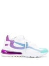 Nike Air Max 270 React Women's Shoe (white) - Clearance Sale In White,aurora Green,vivid Purple,light Blue