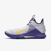 Nike Lebron Witness 4 Basketball Shoe In White