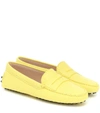 Tod's Gommini Driving Moccasin In Yellow