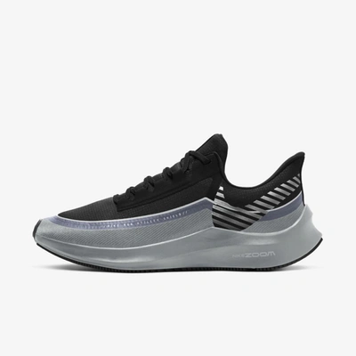 Nike Air Zoom Winflo 6 Shield Women Running Shoe In Black