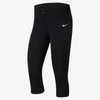 Nike Women's Vapor Select 3/4-length Softball Pants In Black