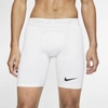 Nike Men's Pro Dri-fit Training Shorts In White