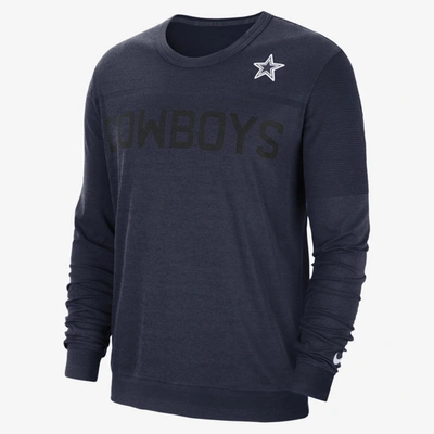 Nike Coach (nfl Cowboys) Men's Sweater (navy) - Clearance Sale