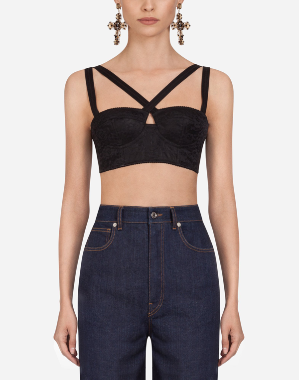 dolce and gabbana corset top