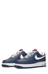 Nike Air Force 1 '07 Lv8 4 Sneaker In Obsidian/ Red/ White