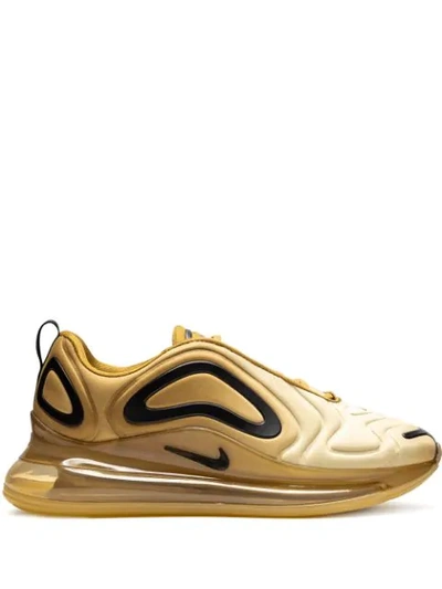 Nike Air Max 720 Sneakers In Gold