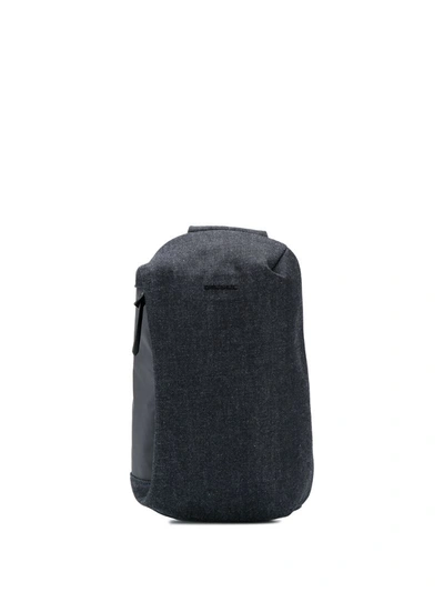 Diesel Denim Backpack In Black