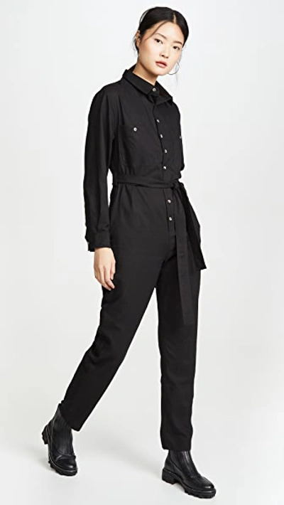 Rolla's Horizon Boiler Suit In Black