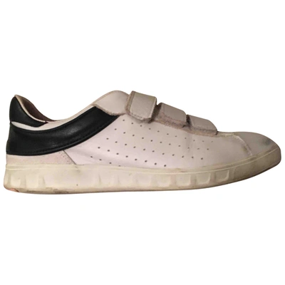 Pre-owned Roseanna White Leather Trainers