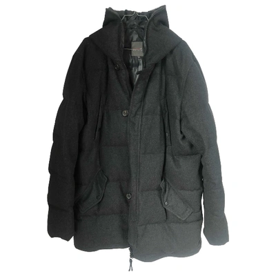 Pre-owned Duvetica Wool Jacket In Grey