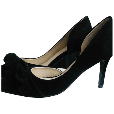 Pre-owned Tony Bianco Black Leather Heels