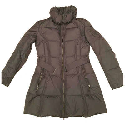 Pre-owned Add Puffer In Grey