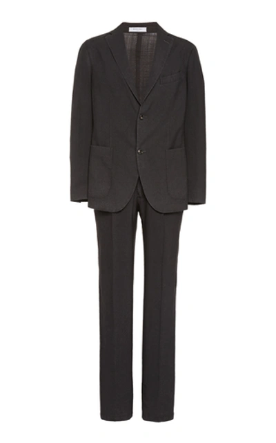 Boglioli Slim-fit Virgin Wool Suit In Grey