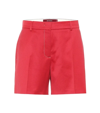Sies Marjan Sienna Tailored Mini-shorts In Tabasco