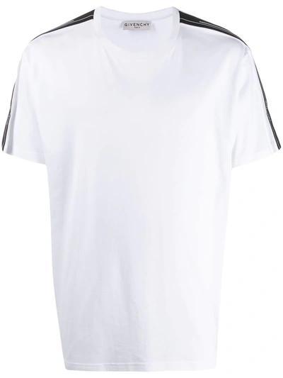 Givenchy Side Panelled T-shirt In White