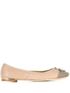 Tory Burch Logo Shoes In Pink