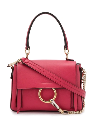Chloé Small Faye Day Shoulder Bag In Pink