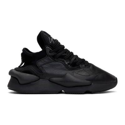 Y-3 High Top Kaiwa Sneakers In Black