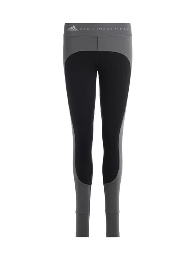 Stella Mccartney Adidas Leggings By  Tight Black And Gray Color In Multicolor