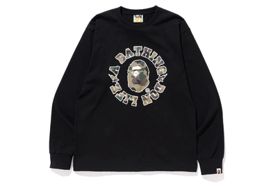 Pre-owned Bape  X Big Sean Don Life Long Sleeve Tee Black