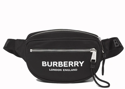 logo-print small London bag, Burberry