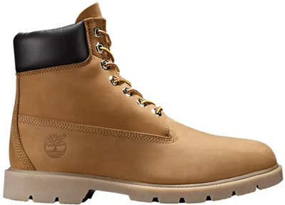 Pre-owned Timberland 6" Basic Boot Wheat In Wheat Nubuck