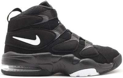 Pre-owned Nike  Air Max Uptempo 2 Black White Dark Shadow In Black/white-dark Shadow