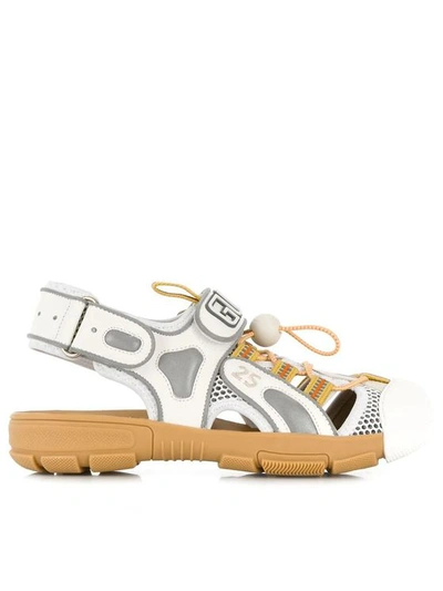 Gucci Women's White Leather Sandals