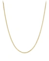David Yurman Men's Box Chain Necklace In Brushed 18k Gold, 2.7mm