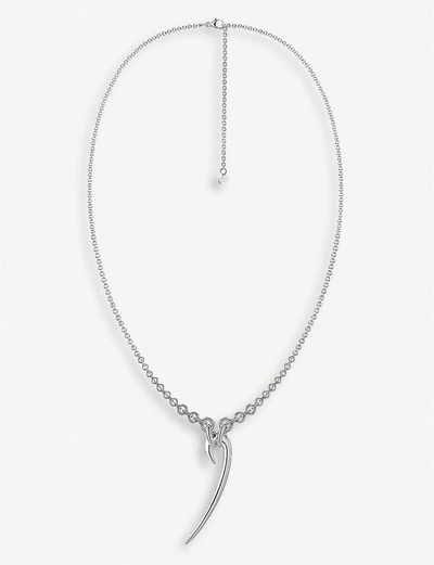 Shaun Leane Drop Hook Sterling Silver Necklace