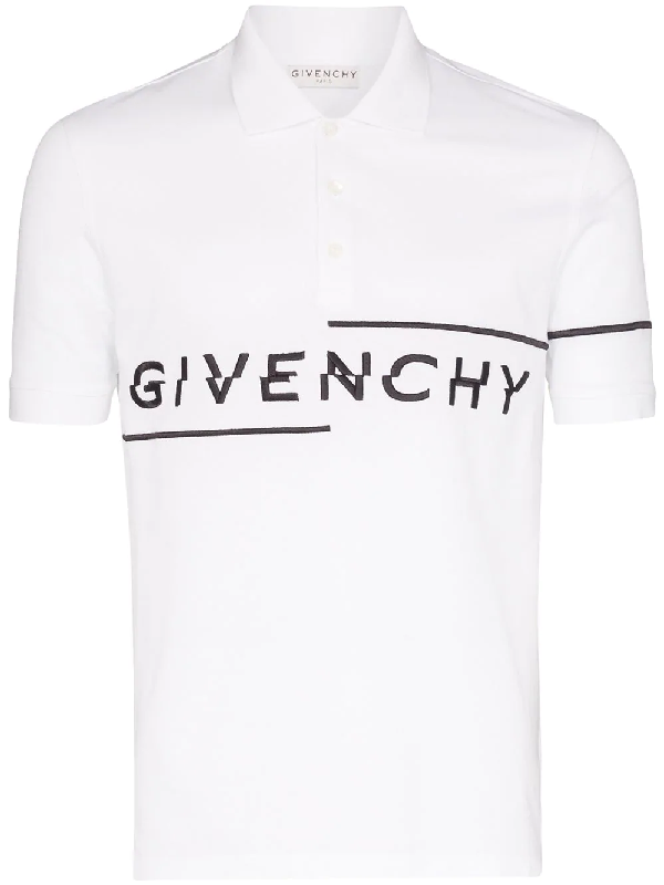 embroidered cotton polo shirts
