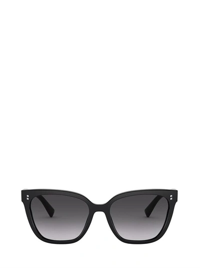 Valentino Va4048 Black Sunglasses In Gradient Black
