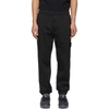 Stone Island Logo-patch Slim-fit Track Pants In Black