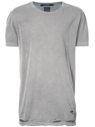 Ksubi Classic Short-sleeve T-shirt In Grey