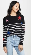 Rails Perci Sweater In Black Stripe Multi
