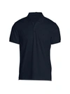 Rag & Bone Principal Jersey Classic Fit Polo In Navy