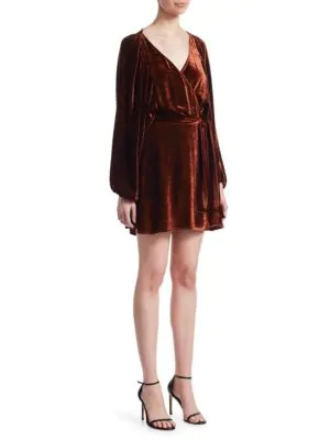 alc carlo wrap dress