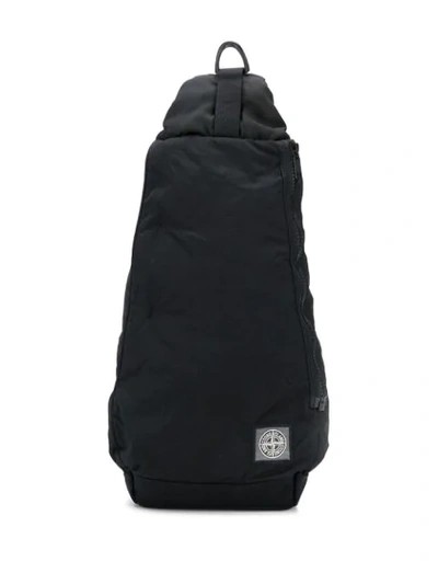 Stone Island Utility Backpack In Black