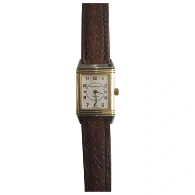 Pre-owned Jaeger-lecoultre Reverso Watch In Gold