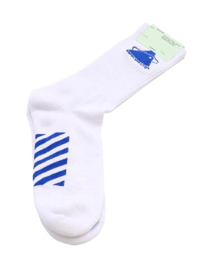 Off-white Socks Triangle Planet In White