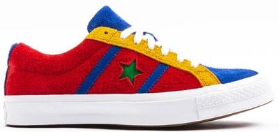 Pre-owned Converse One Star Academy Ox Multi In Enamel Red/blue-white-yellow -green | ModeSens