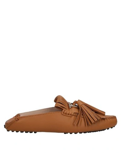 Tod's Loafers In Beige