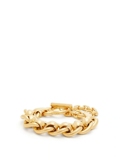 Bottega Veneta Gold-vermeil Chain-link Bracelet