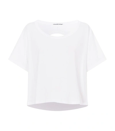 Alexander Wang Cotton Open-back T-shirt