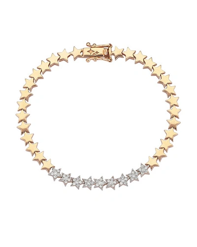 Kismet By Milka 14k Rose Gold Diamond-star Bracelet