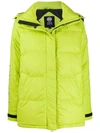 Canada Goose Approach Bright Green Quilted Shell Jacket