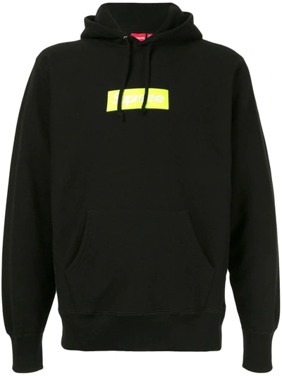 Supreme Box Logo Hooded Sweatshirt In Black