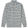 Patagonia Fjord Regular Fit Organic Cotton Flannel Shirt In White
