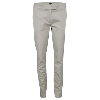Pre-owned Joseph Almond Beige New Cotton Compact Finley Regular Fit Trousers L